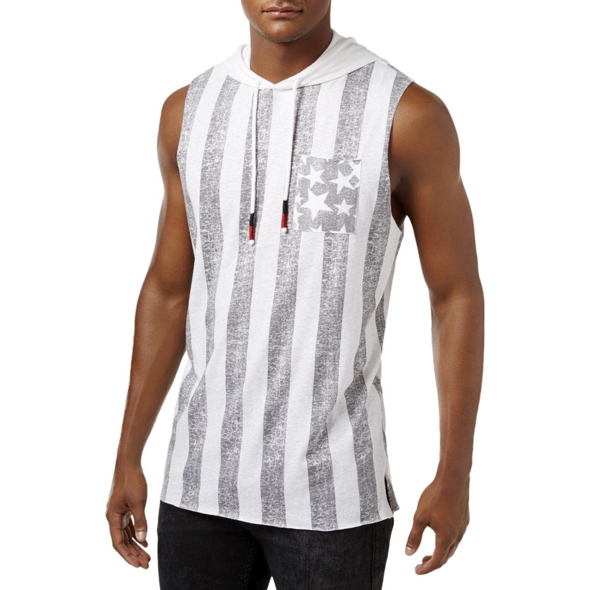 american rag sleeveless hoodie