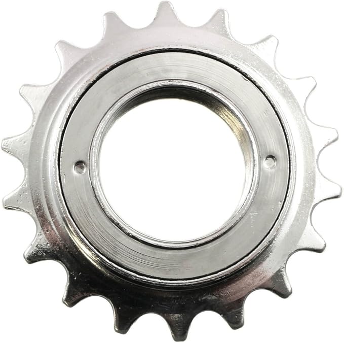 PCM 18 TEETH SILVER BMX FIXIE FREEWHEEL SPROCKET REAR COG SINGLE SPEED
