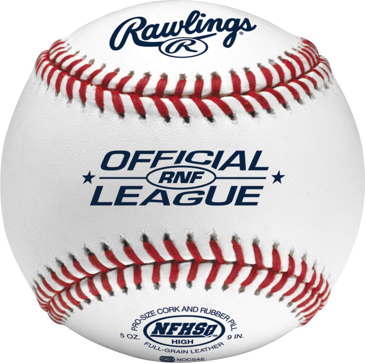 Rawlings NFHS NOCSAE High School Baseballs | 12 Count | R100-H1 / R100-H2 / R100-H3 / RNF Options