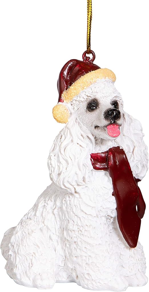 christmas poodle