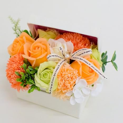 Amazon Co Jp 花由 ソープフラワー トレジャーboxフラワー お花の宝箱 S オレンジ ドラッグストア Amazon Co Jp 花由 ソープフラワー トレジャーboxフラワー お花の宝箱 S オレンジ ドラッグストア
