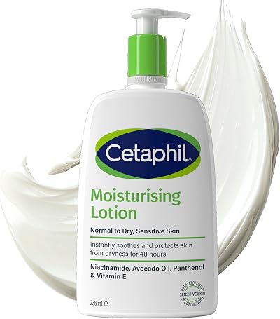 Cetaphil Moisturising Lotion 236ml Face & Body Normal to Dry Skin Niacinamide