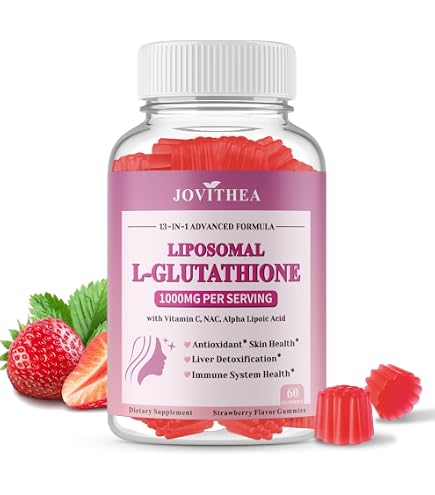 Amazon.com: Aouewnk 2 Packs 2500MG Liposomal Glutathione Gummies Supplement  - Support Skin & Liver Function, 98% Bioavailability, with L-Glutathione &  Milk Thistle to Support Antioxidant & Enhance Immunity : Health & Household
