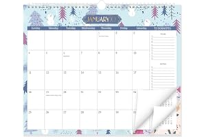 GuassLee Wall Calendar 2026-2027 from Jan. 2026 to Jun. 2027, 18-Month Paper Wall Planner with To-Do List and Notes for Office School Home Teacher Planning, 14” x 11.5”