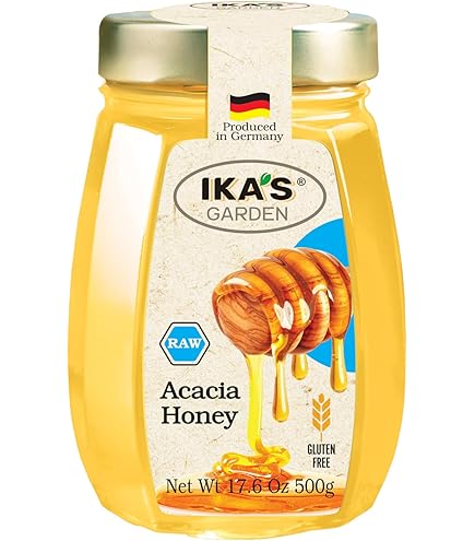 BREITSAMER Acacia Pure Raw Honey 500g×4個 Amazon.com : Breitsamer Premium Acacia Blossom Honey (mild), 17.6