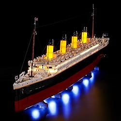 BRIKSMAX Led Lighting Kit for Creator Titanic