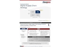 Digital Supply Chain Strategy: Business Presentation (FlevyPro Frameworks)