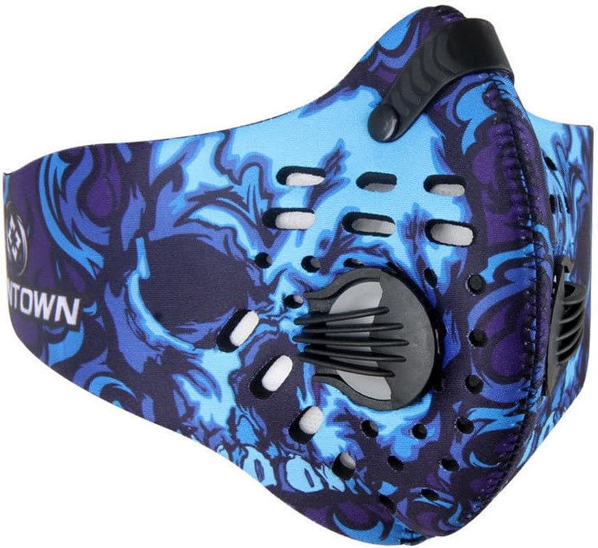 heDIANz High Altitude Hypoxia Training Mask Oxygen Controlled Masochist With Filter
