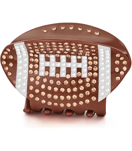 Amazon.com: Beaded Game Day Hair Claw Clip for Women Large  display picture 2