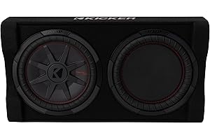 Kicker 51PTRTP12 - TRTP 12" 500w Powered Down Firing Loaded Subwoofer Enclosure