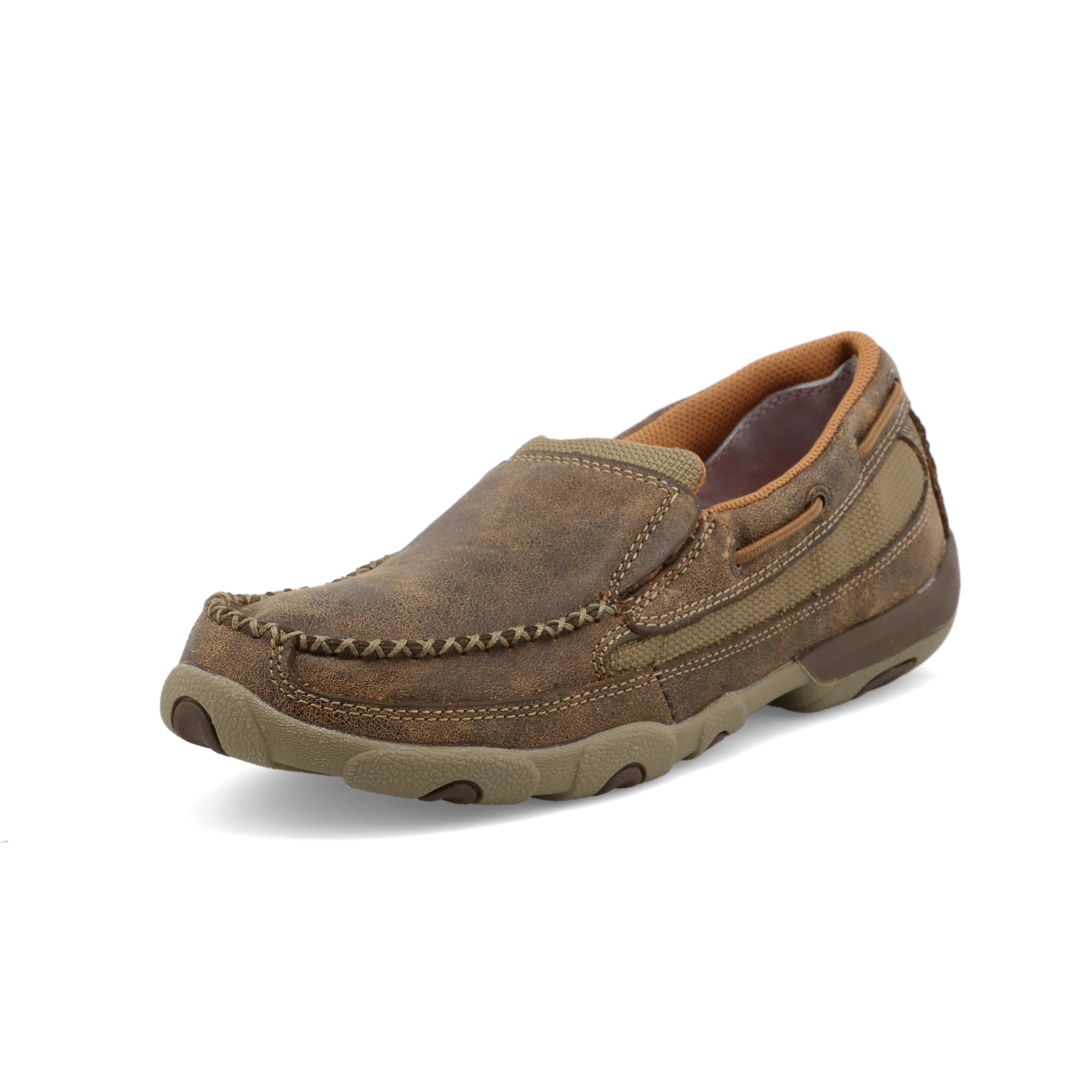 Twisted X Women's Slip-On Driving Moc, Moc Toe, Bomber, 9.5 M Image