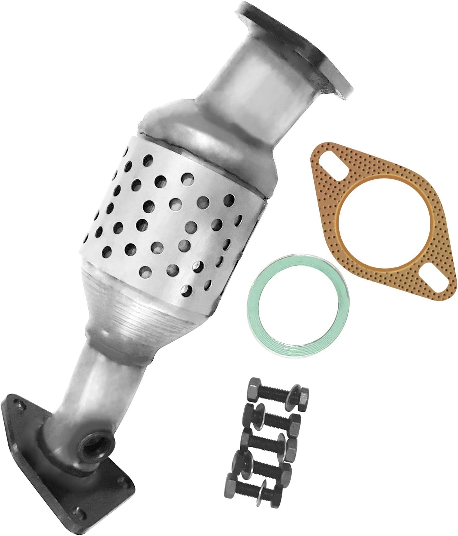 Exerock 208A3-EA20A, 208A3-ZP50B Passenger Side Catalytic Converter Compatible with 2005-2012 Nissan Frontier Xterra NV1500(EPA OBD II Compliant)