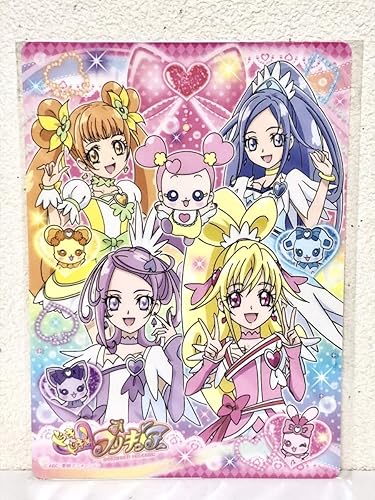 Amazon Co Jp ドキドキ プリキュア 下敷き したじき あいうえお表 サンスター文具 Made In Japan 日本製 東映アニメーション 1枚 ホビー