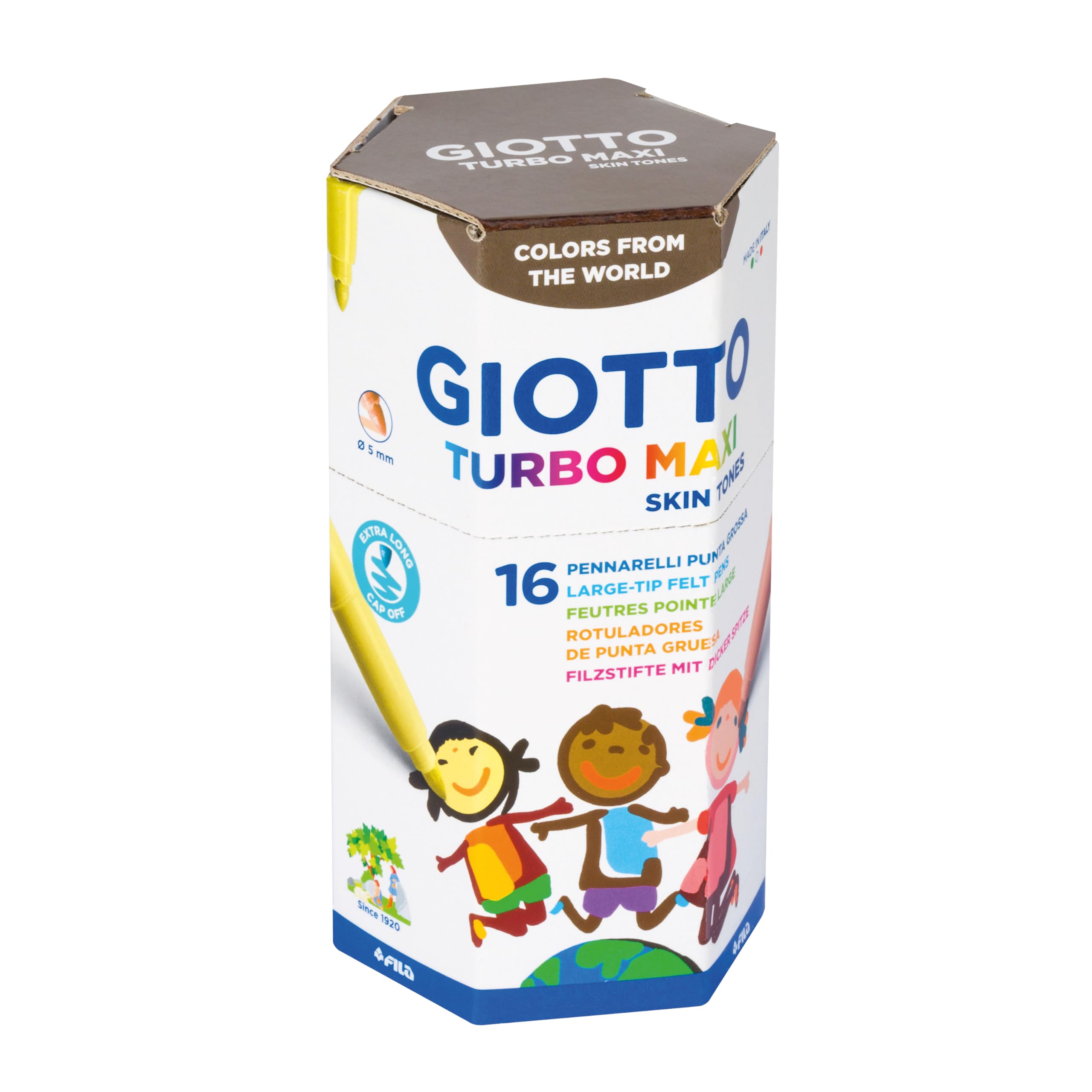 Giotto Turbo Maxi Skin Tones