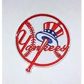 Yankees Iron ON Embroidered Patch Embroidery Baseball Size 2.5 INCHES