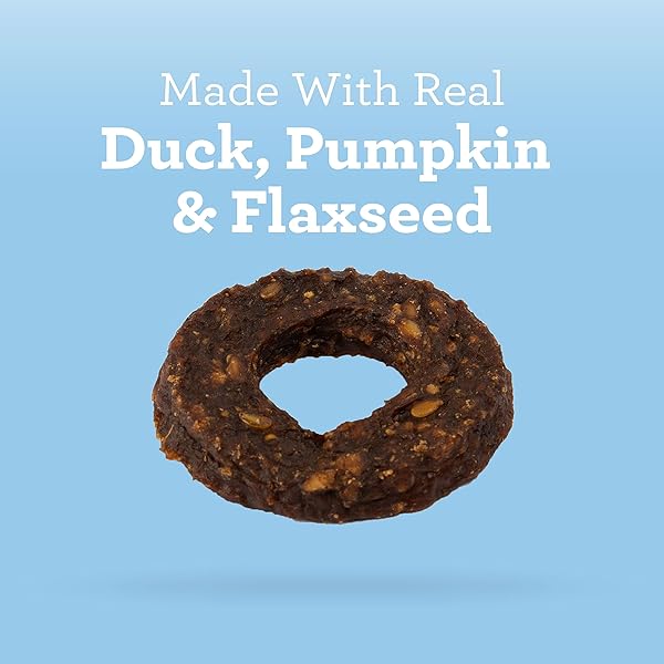 SMARTBONES PROTEIN RINGS WITH REAL DUCK, PUMPKIN AND FLAXSEED, 5 OZ
