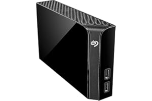 Seagate Backup Plus Hub 4TB External Hard Drive Desktop HDD – USB 3.0, for Computer Desktop Workstation PC Laptop Mac, 2 USB 