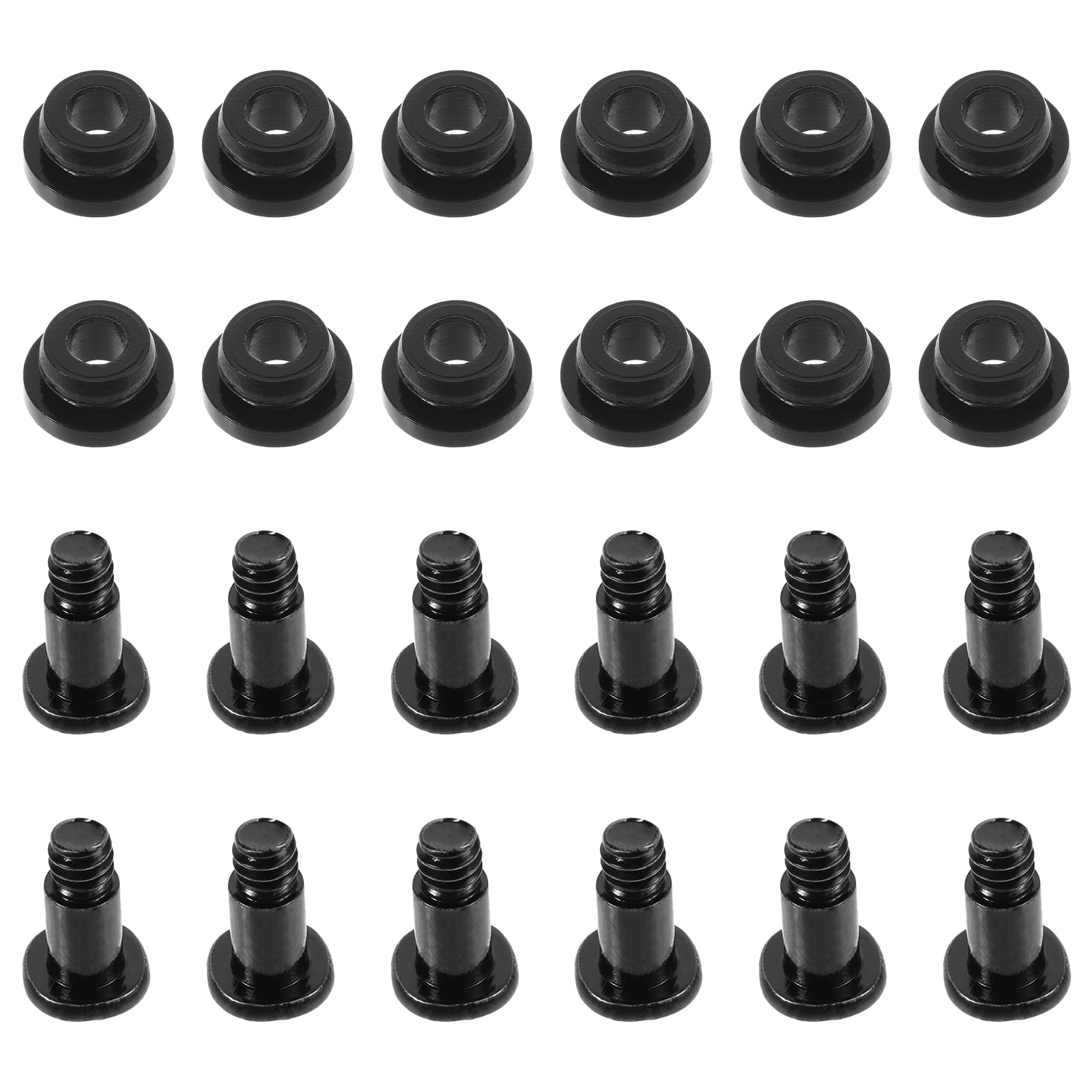 Photo 1 of 24 Pcs Hard Disk Drive Screws Hard Drive Screws and Shock Absorption Rubber Washer Kit Hard Drive Mounting Screws for 3.5 inch Hard Disk Drive Mounting Accessories