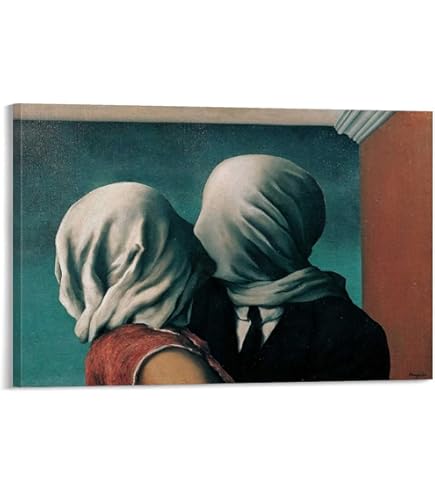Amazon.com: La Lunette D'approche 1963 by Rene Magritte Prints