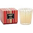 NEST New York Scented 3-Wick Candle, Holiday - 21.2 oz - Up to 100-Hour Burn Time - Reusable Glass Vessel