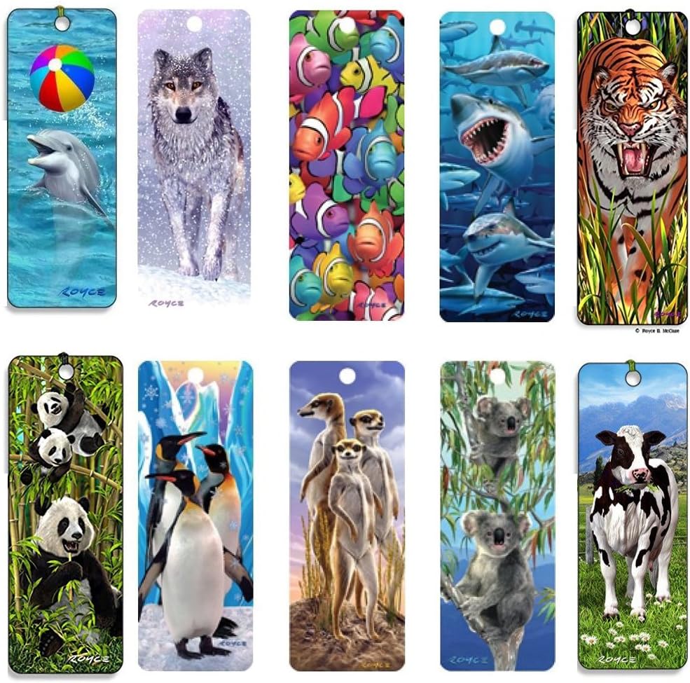 3D Bookmark Multipack (Pack of 6) Set 1 Amazon.co.uk Office Products