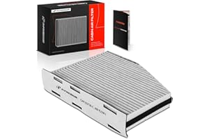 A-Premium Cabin Air Filter with Activated Carbon Compatible with Volkswagen Jetta, Passat, Golf, Tiguan, Beetle, CC, Eos, GTI