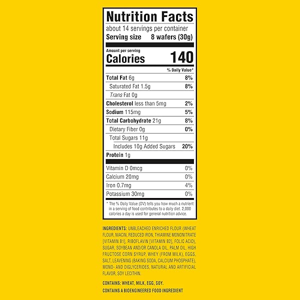 NILLA WAFERS COOKIES, VANILLA WAFERS, FAMILY SIZE, 15 OZ