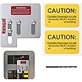 Generator Interlock Kit For Square D QO/HOM 150-200 Amp Panels - 1 3/8" Spacing, Updated Version