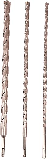 Amtech E0695 3 Piece 450mm 18" SDS Drill Bit Set Masonry Concrete view 3