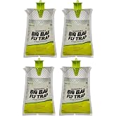 RESCUE! Big Bag Fly Trap – Disposable, Outdoor Use - 4 Traps