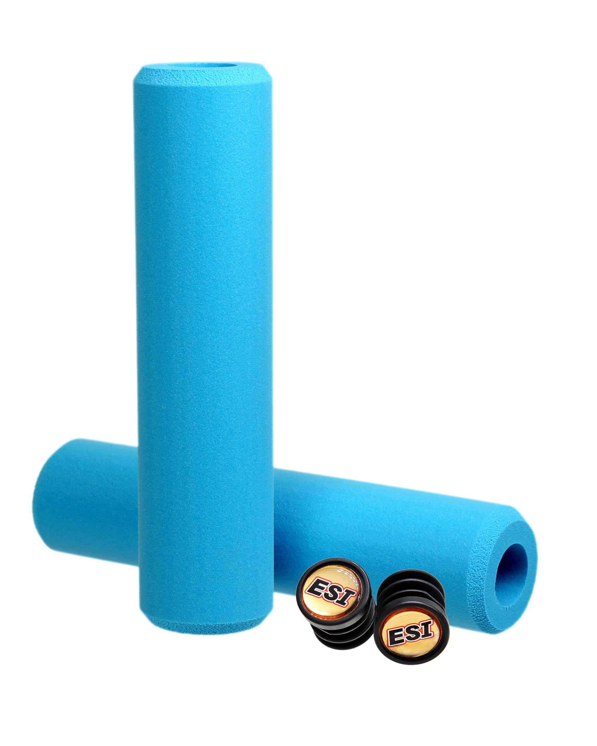 Photo 1 of ESI Grips Extra Chunky Silicone MTB Grip - Ultimate Comfort and Control for Mountain Bike and E-Bike Riders, Durable Silicone Bicycle Handlebar Grips for a Smooth Ride, Aqua