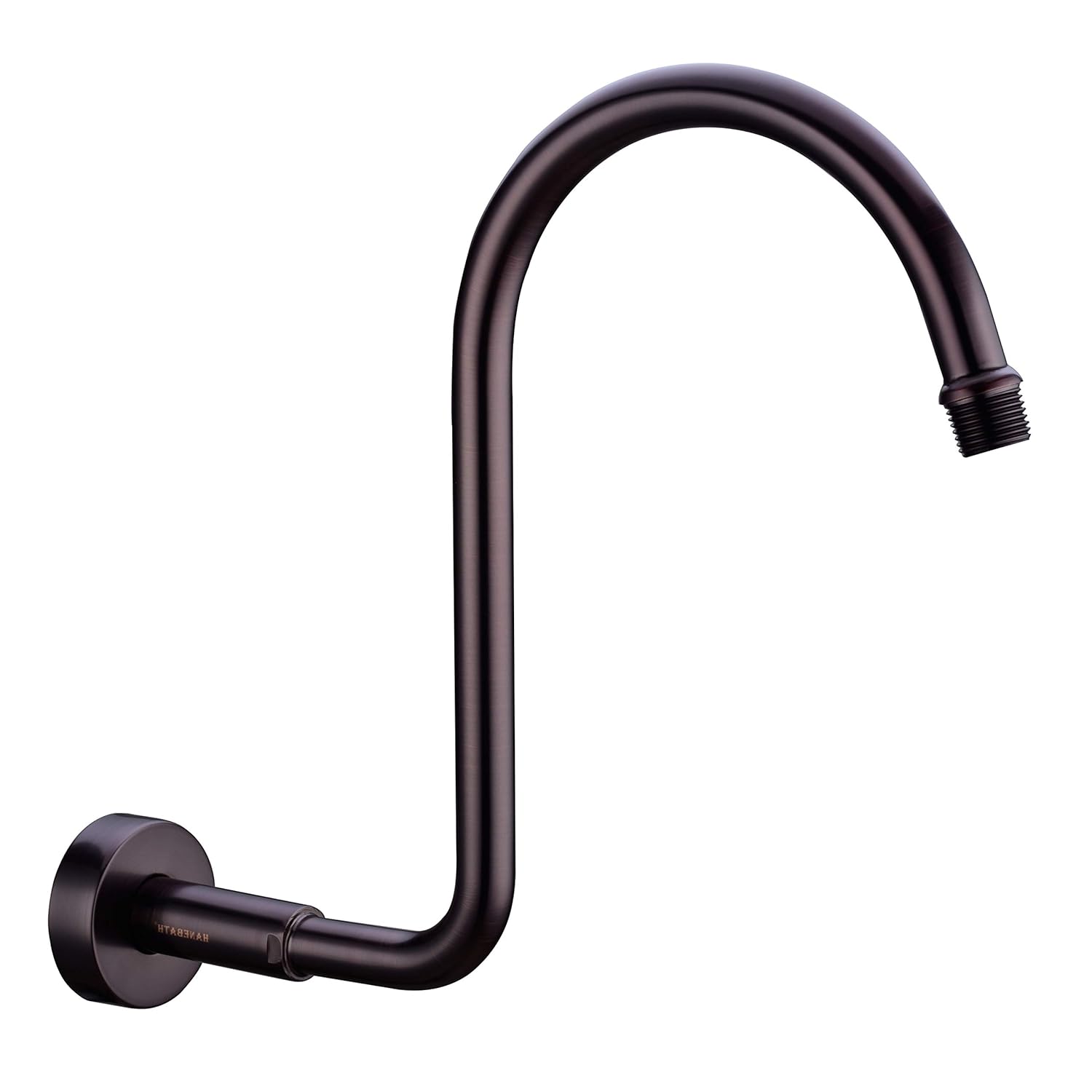 HANEBATH Brass S Style Shower Arm and Flange, Oil Rubbed Bronze, also
