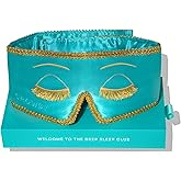 DROWSY Breakfast at Drowsy Silk Sleep Mask – 100% Pure Mulberry Silk, Total Blackout, Ultra-Soft & Skin Hydrating for Beauty Sleep, Fully Adjustable