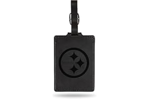 Rico Industries NFL San Francisco 49ers Red Laser Engraved Ultra Suede Luggage Tag - Includes ID Card