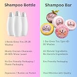 Areton Natural Solid Shampoo Bar with Conditioner Dry Hair Split Ends SLS Free view 2