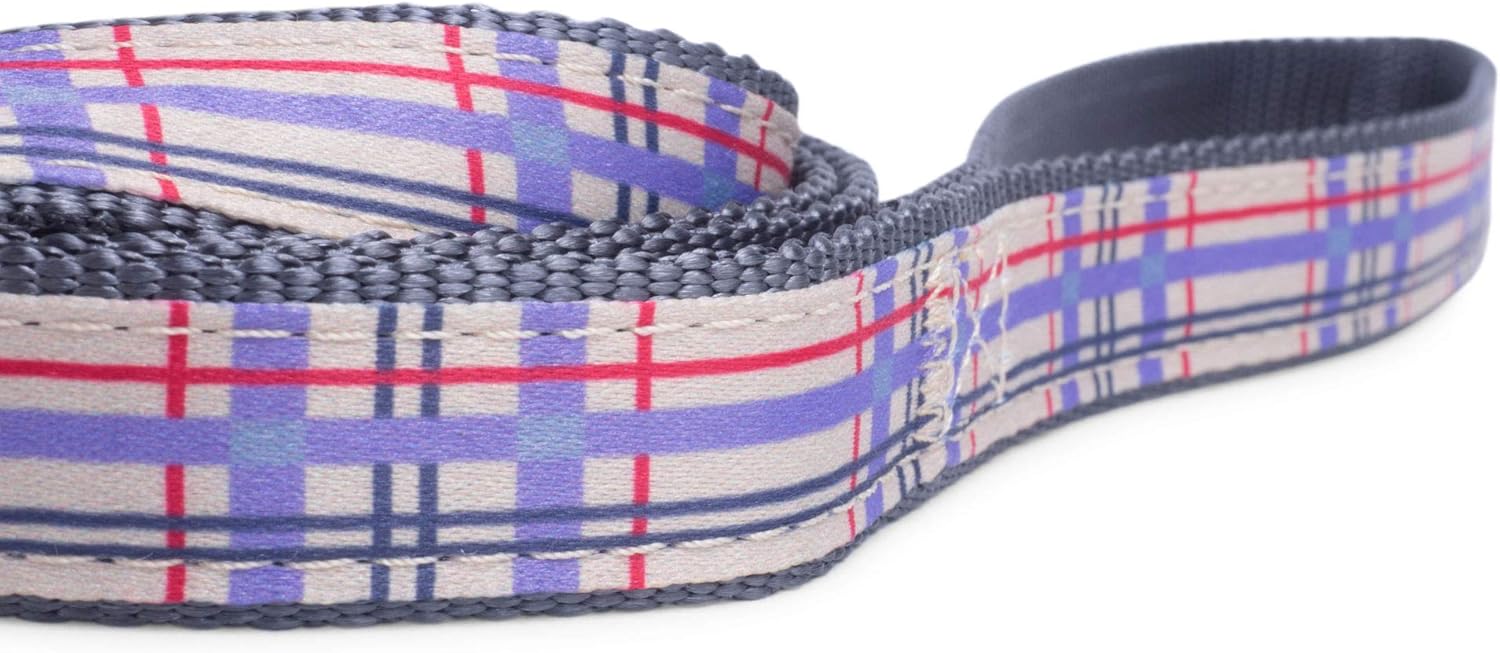 Petface Check Pattern Dog Lead, Medium, Cream - Image 5