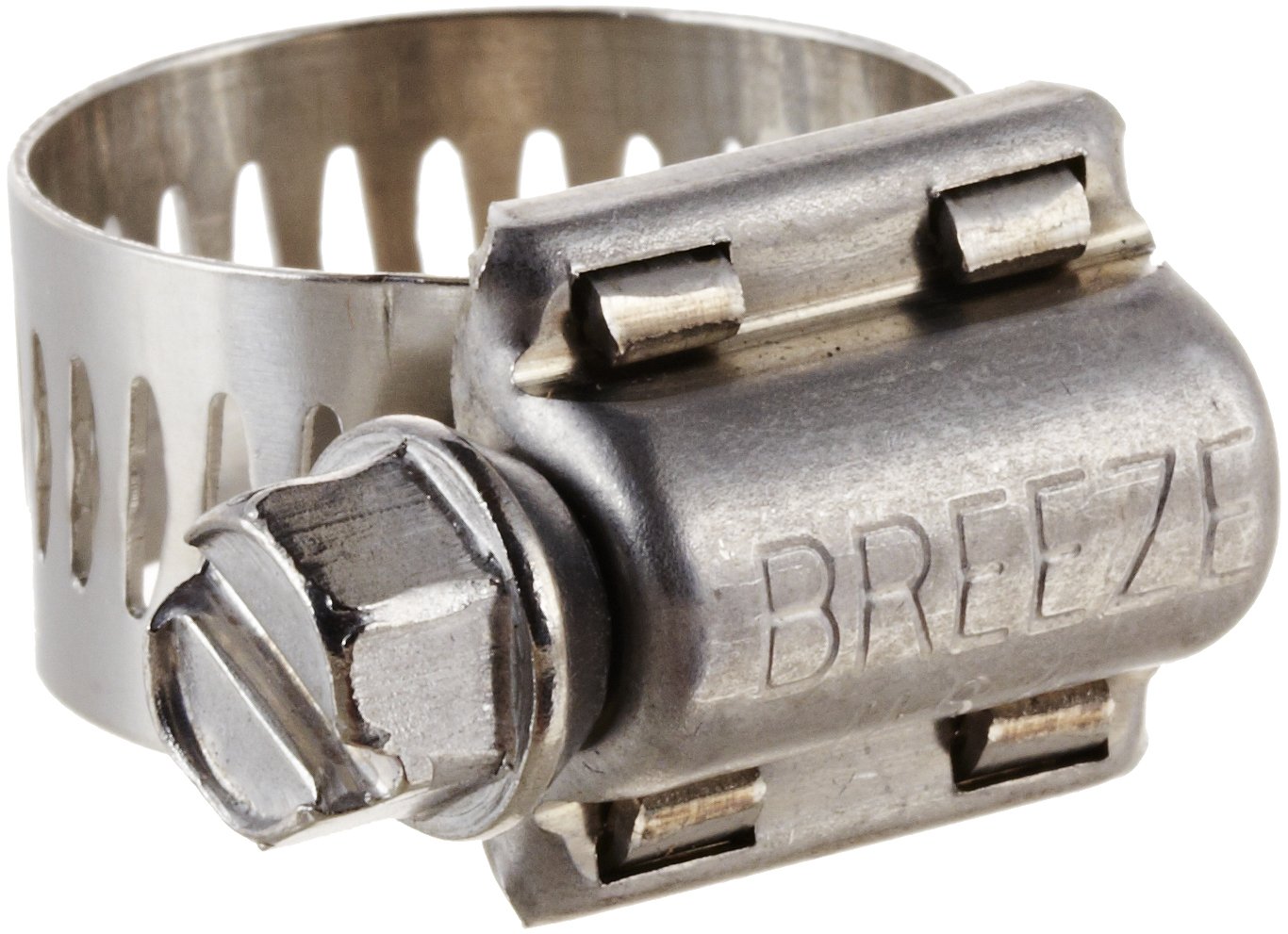 Breeze PowerSeal Stainless Steel Hose Clamp, WormDrive