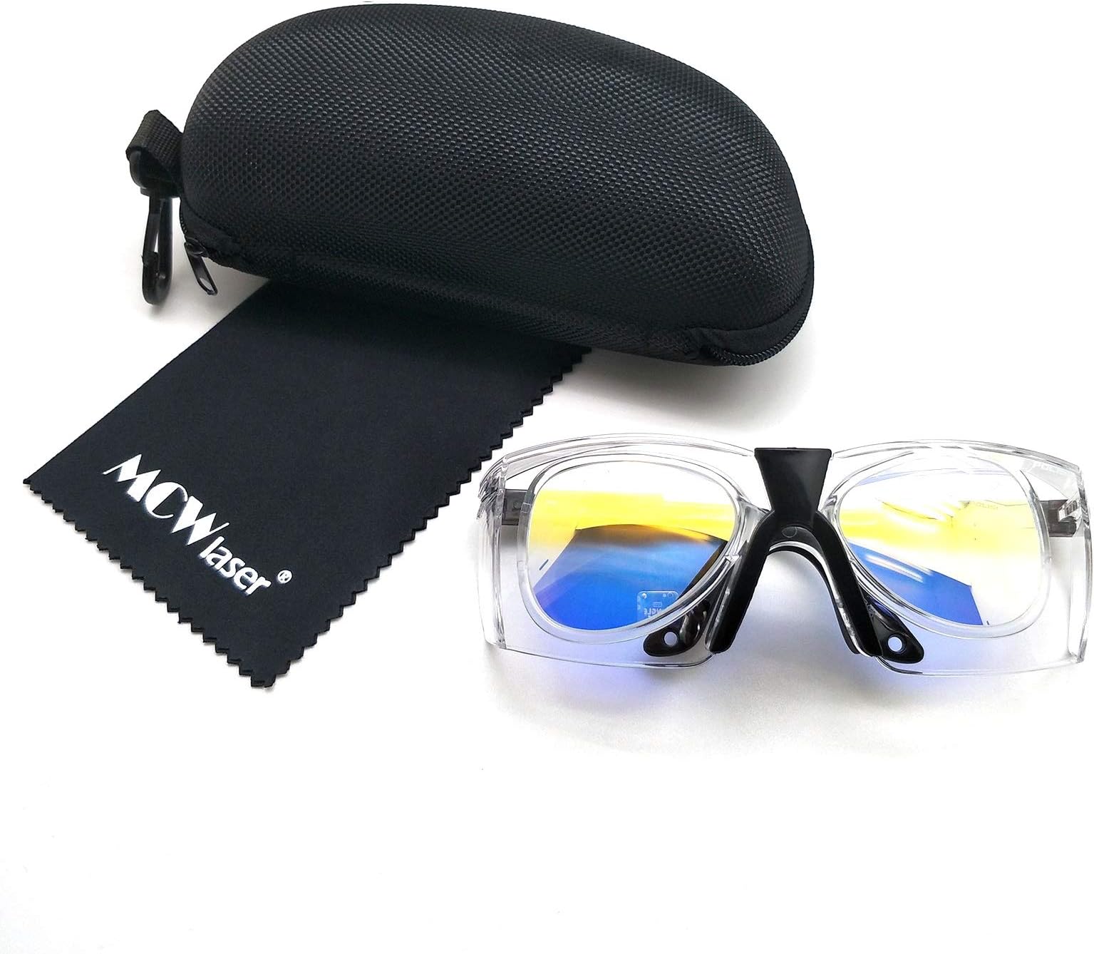 MCWlaserCO2 Laser Safety Glasses 10600nm CE OD5+ Laser Protective Goggles Eyewear for CO2 Laser Engraver Cutter Beauty Treatment