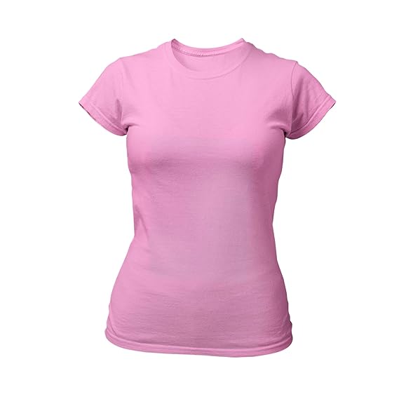 plain pink shirt womens