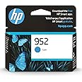 HP 952 Cyan Ink Cartridge | Works with HP OfficeJet 8702, HP OfficeJet Pro 7720, 7740, 8210, 8710, 8720, 8730, 8740 Series | Eligible for Instant Ink | L0S49AN