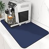 WISELIFE Coffee Mat Super Absorbent Dish Drying Mat