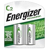 Energizer Rechargeable C Batteries, Recharge C