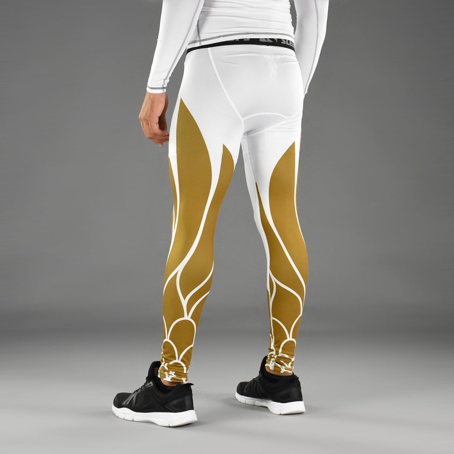 日本初の メンズ 2ホワイトゴールド圧縮タイツ レギンス X Large B075s27c5hホワイト ゴールド Icarus 話題の人気 Www Aiq Aiq Com Mx