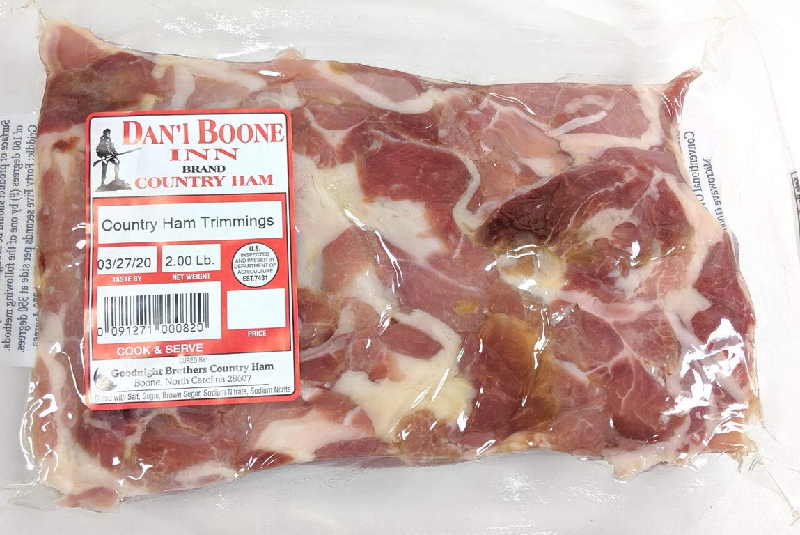 Dan'l Boone Inn Brand Country Ham Trimmings 2 Pound Bulk Pack