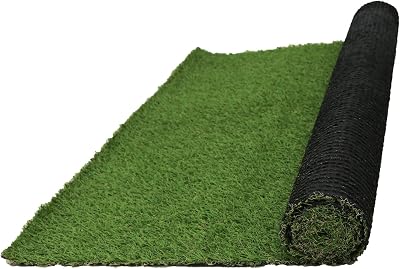 Oypla 17mm Artificial Grass Mat 6ft x 3ft Greengrocers Turf Astro Lawn