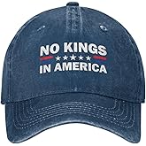 No Kings Hat - No Kings in America Hat Rejecting King Since 1776 Hat Patriotic Hats for Men and Women