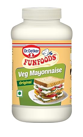 Funfoods Veg Mayonnaise, Eggless, 500g