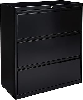 Amazon Com Hon 693lp 600 Series 42 Inch By 19 1 4 Inch 3 Drawer Lateral File Black Furniture Decor