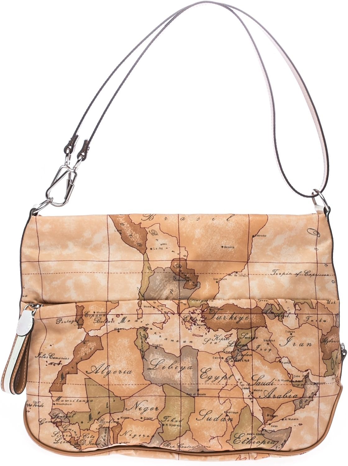 ALVIERO MARTINI large shoulder Strap bag large GF86 9249 900White Size