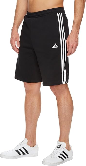 black adidas cotton shorts